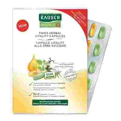 RAUSCH CAPSULE VITALITA' ALLE ERBE SVIZZERE 180 CAPSULE