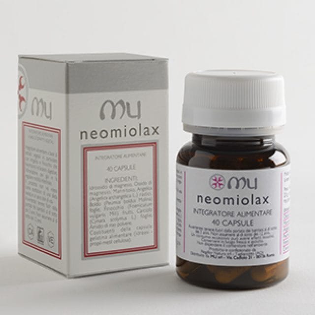 Neomiolax integratore intestinale contro disbiosi, 40 capsule