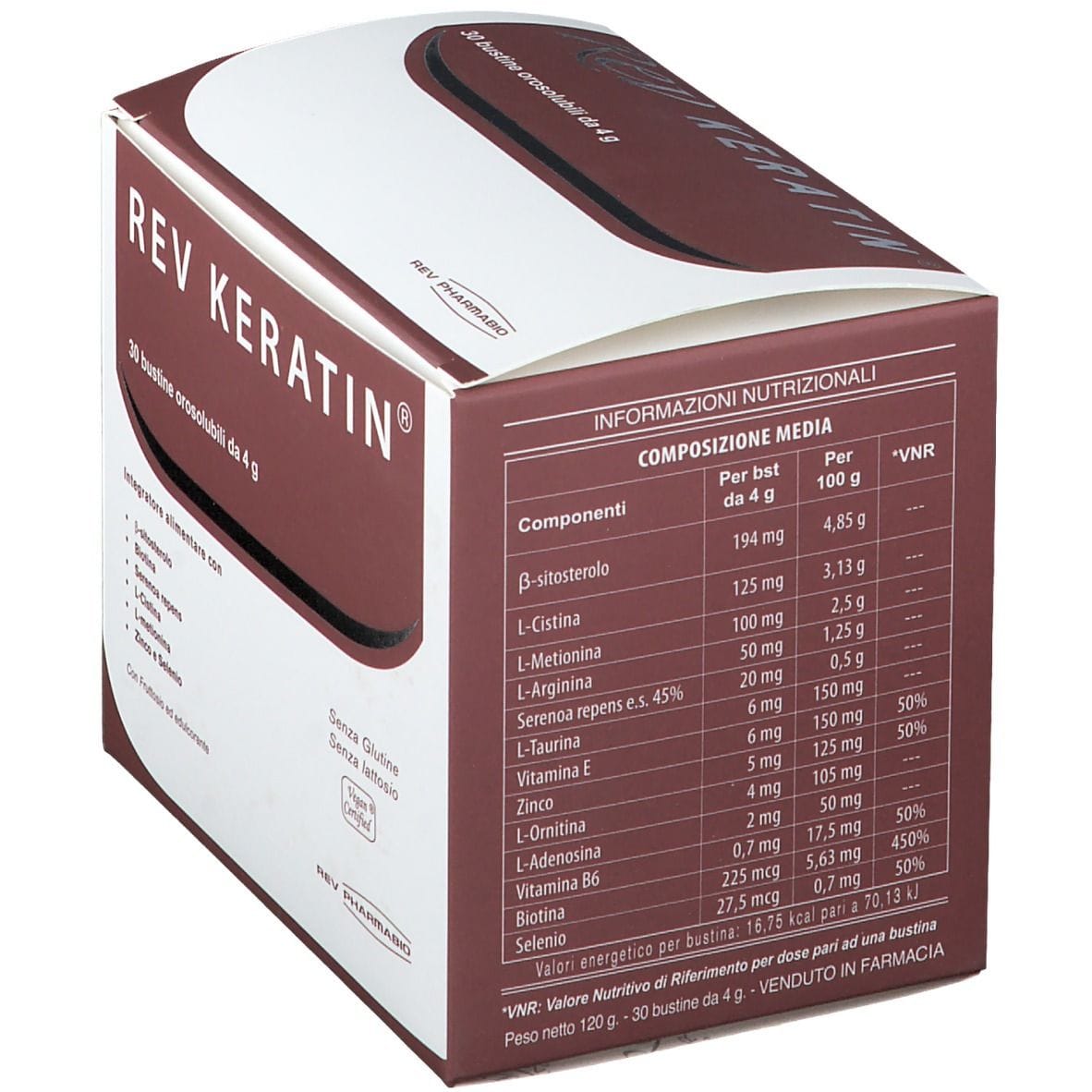 REV KERATIN 30 BUSTINE