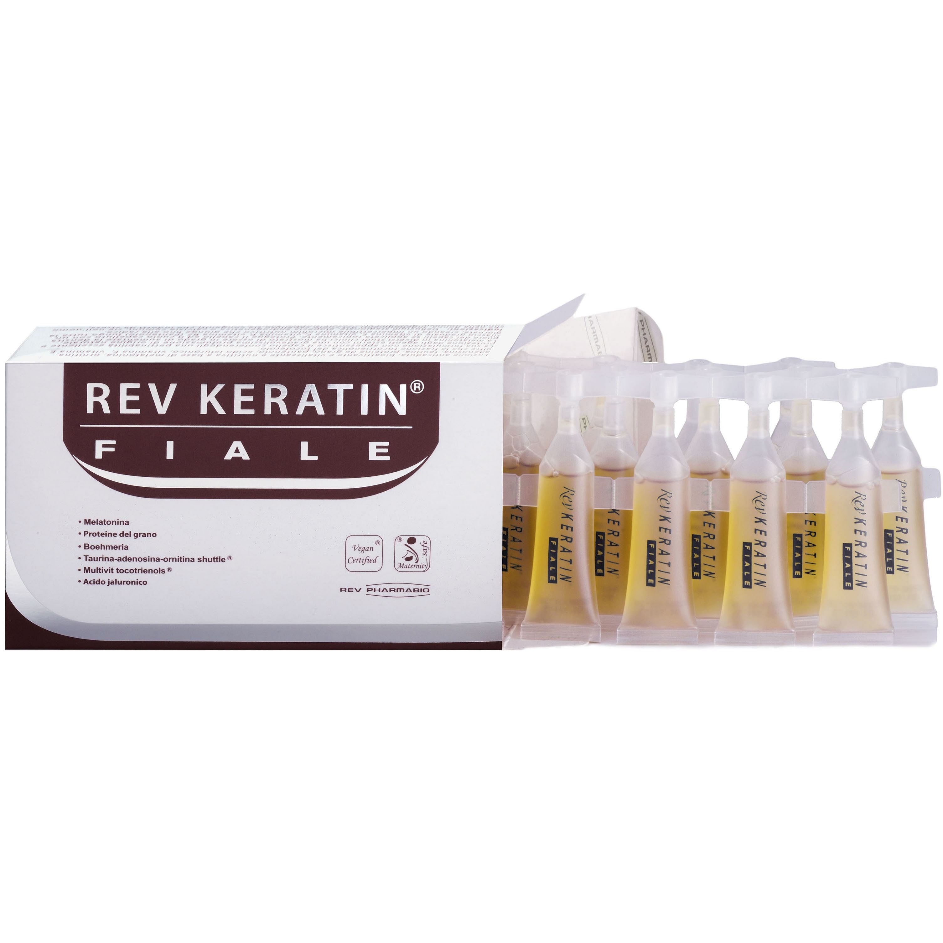 Rev Keratin Fiale 15 Fiale 5 Ml