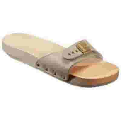 Zoccolo Scholl Pescura Flat Bycast Unisex SAND, taglia 44