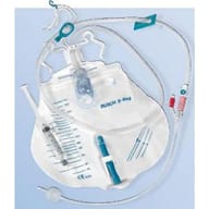 CATETERE IN SILICONE SCANALATO PROFILCATH PRECONNESSO CH14 LUNGHEZZA 40CM + SACCA DI DRENAGGIO DA 2000ML GRADUATA CON TUBO DI SCARICO ELASTICO E CHIUSURA A MORSETTO