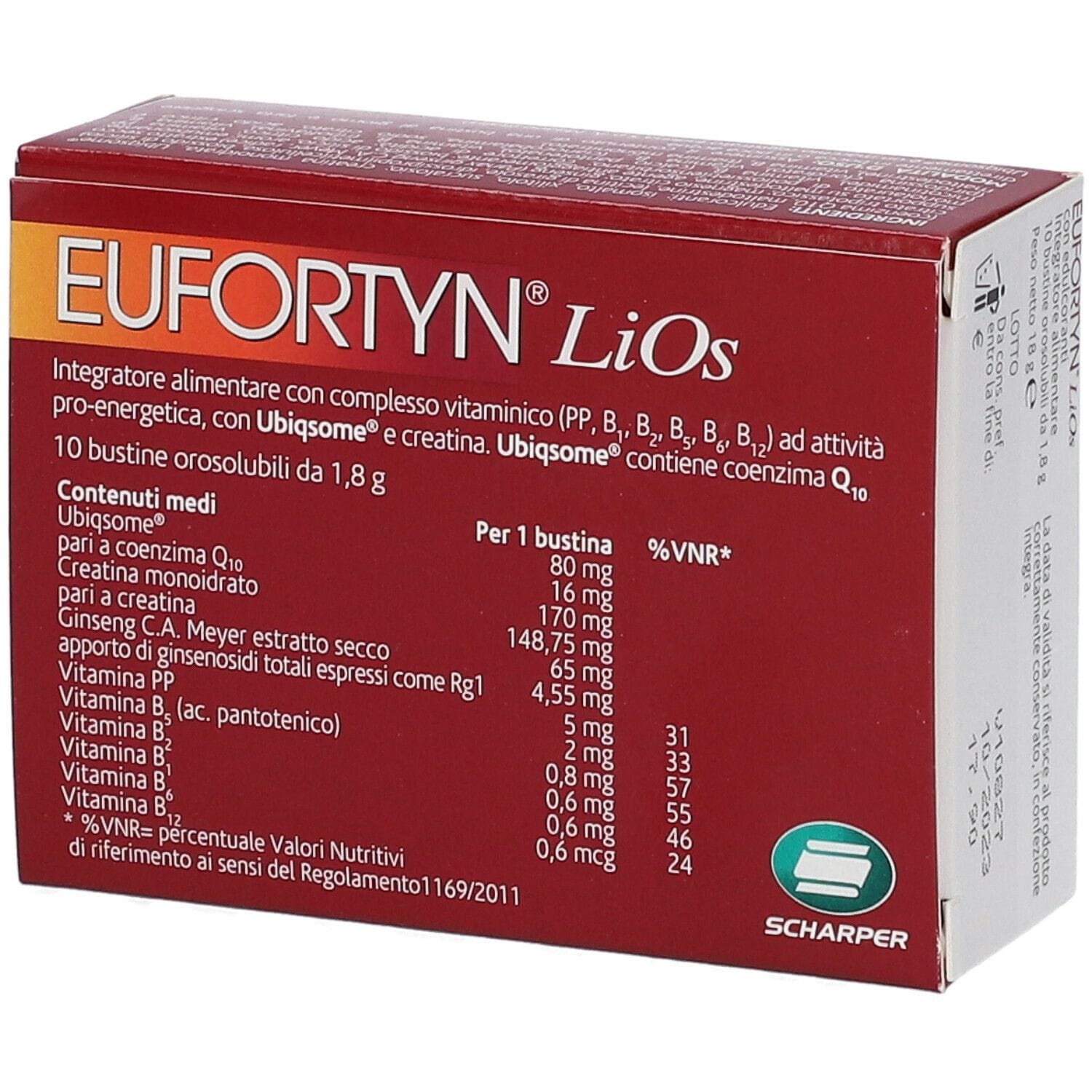 EUFORTYN LIOS OROSOLUBILE 10 BUSTINE