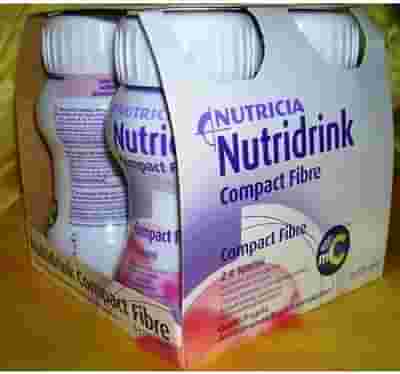 NUTRIDRINK COMPACT FIBRE FRAGOLA 125 ML 4 PEZZI