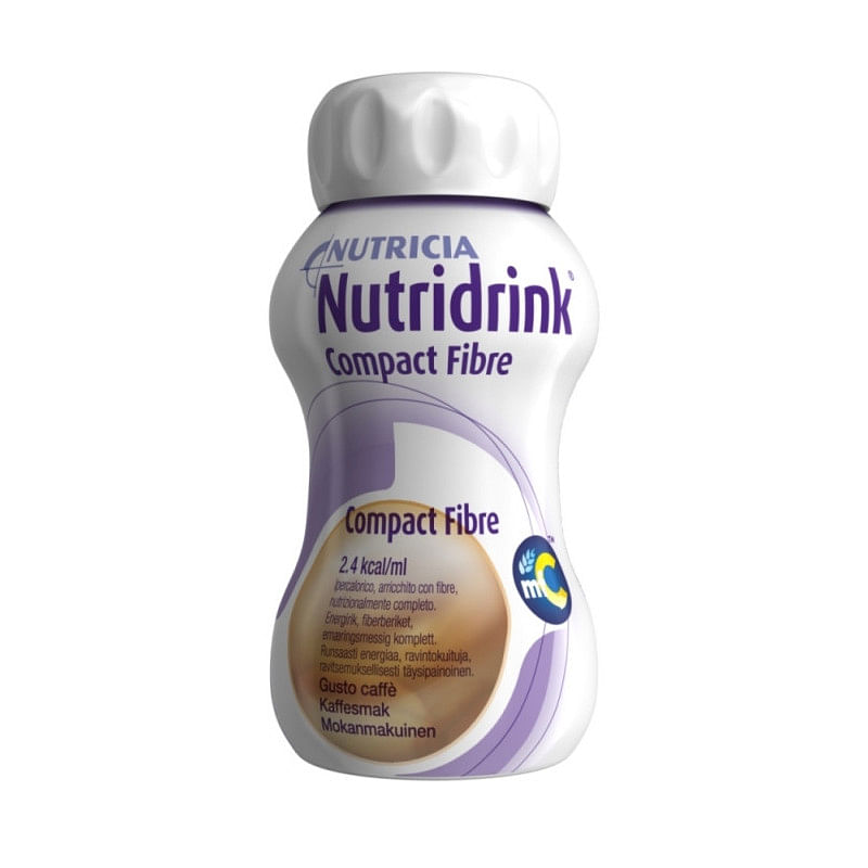 Nutridrink Compact Fibre Caffe' 125 Ml 4 Pezzi