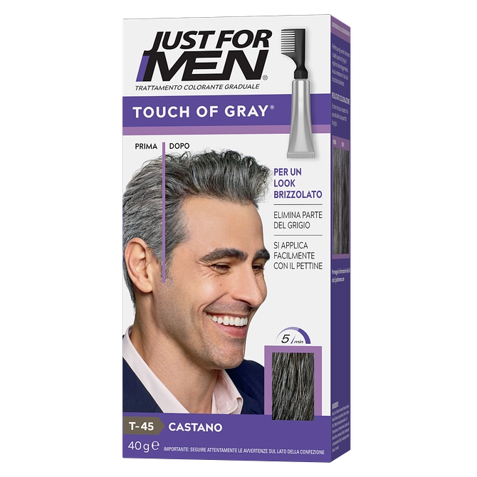 Just For Men Touch Of Gray Castano 40 G