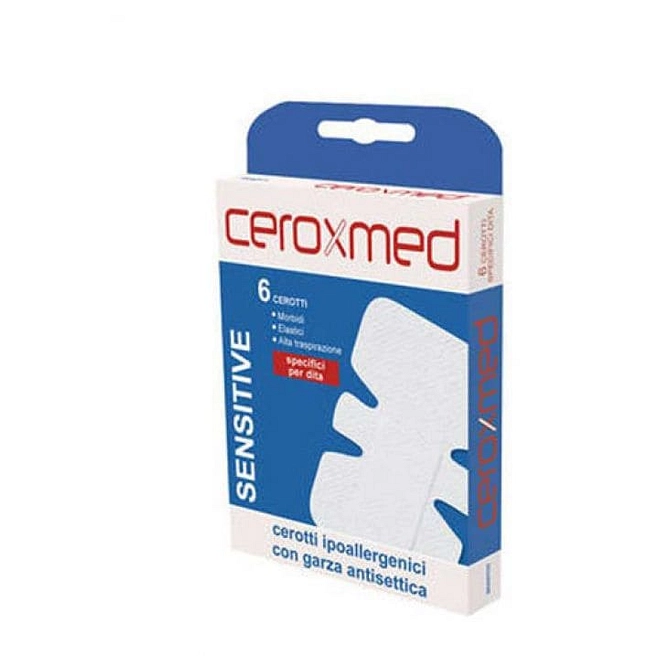 Cerotto Ceroxmed Sensitive Flex Specifico Dita 6 Pezzi