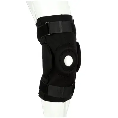 Shock Doctor 863 Ginocchiera Unisex: Supporto Regolabile Per Dolore Rotuleo E Allineamento, Neoprene Traspirante
