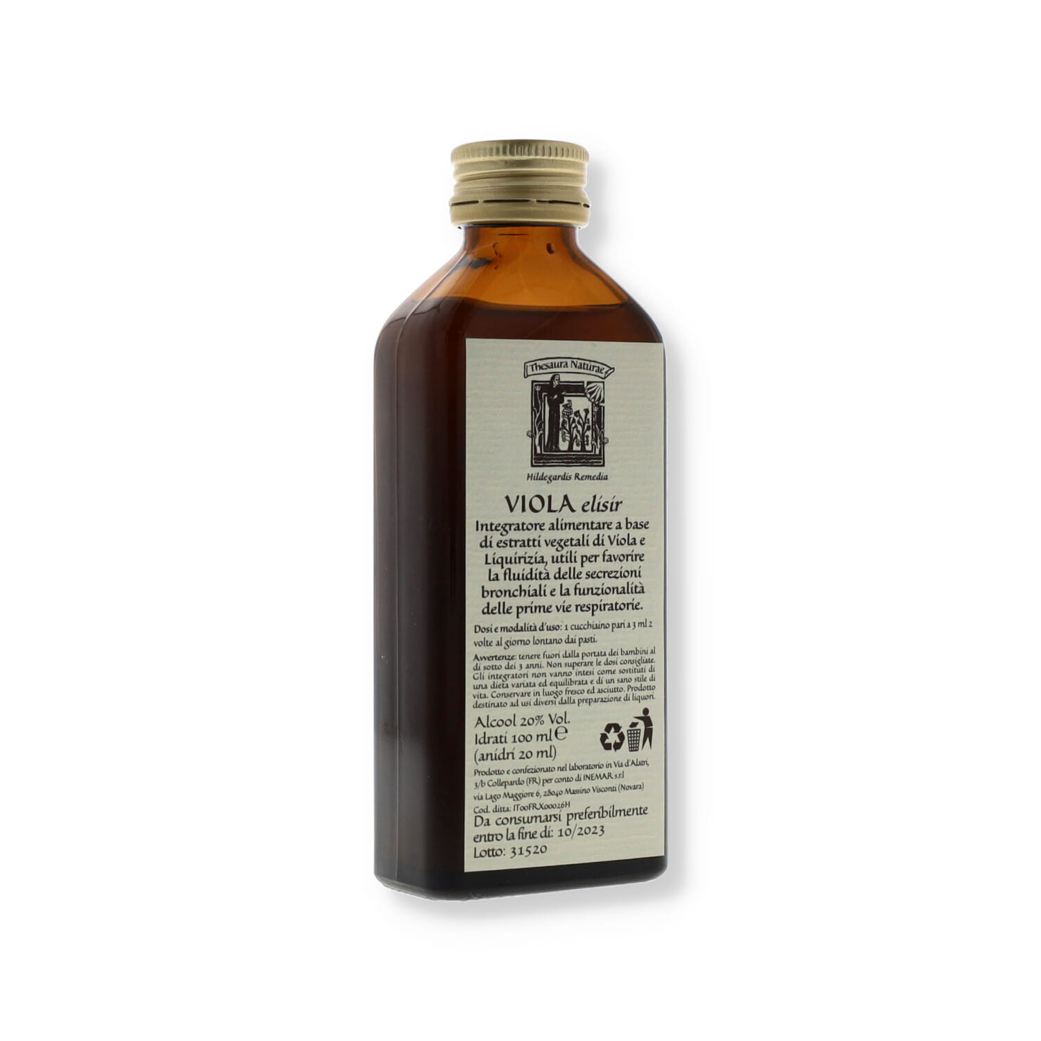VIOLA THESAURA NATURAE ELISIR 100 ML