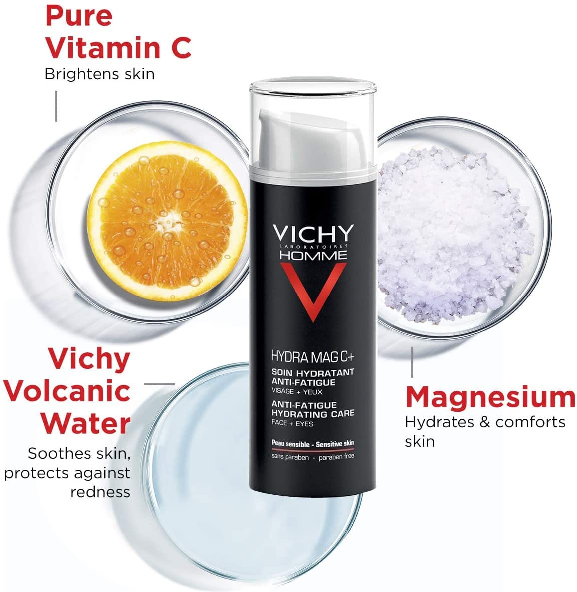 VICHY HOMME HYDRA MAG C 50 ML