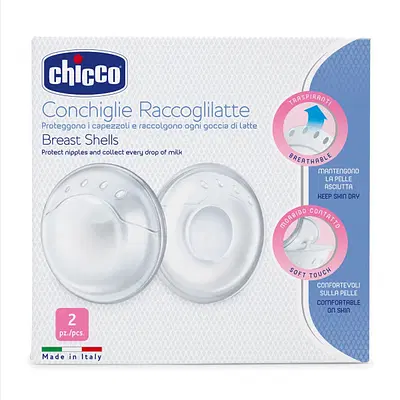 CHICCO CONCHIGLIE RACCOGLILATTE CHICCO CONCHIGLIE RACCOGLILATTE