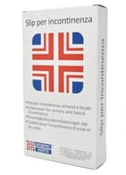 Slip incontinenza con bottoni Standard, bianco misura 2