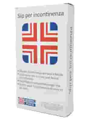 Slip incontinenza con bottoni Standard, bianco misura 3