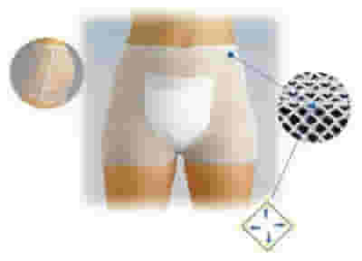 Mutandina a rete elastica Net Pant per incontinenza, taglia larga