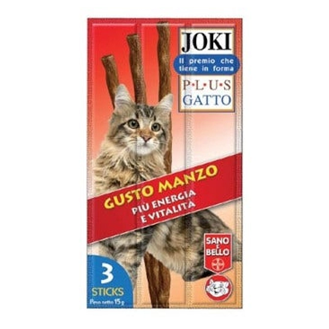 Joki Plus Gatto Con Manzo 3 X 5 G