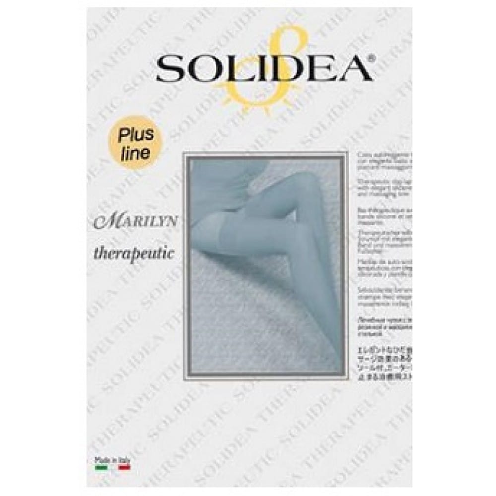 Calza Autoreggente Solidea Marylyn CCL3 PLUS Aperta, Taglia L