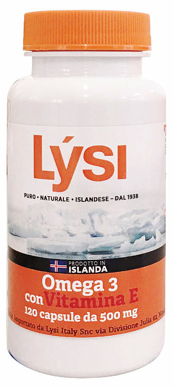 Lysi Omega 3 Vitamina E 120 Capsule