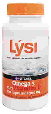 LYSI OMEGA 3 VITAMINA E 120 CAPSULE