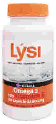 Integratore Lysi Omega 3 con Vitamina E, 120 capsule