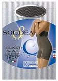 SILVER WAVE HIGH WAIST SHORT PANTALONCINO VITA ALTA NERO 2M