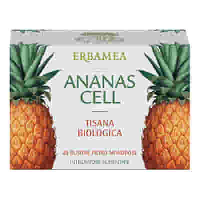 Tisana biologica Erbamea Ananas Cell, 20 buste