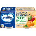 MELLIN OMOGENEIZZATO ALBICOCCA BANANA MELA 100 G 2 PEZZI