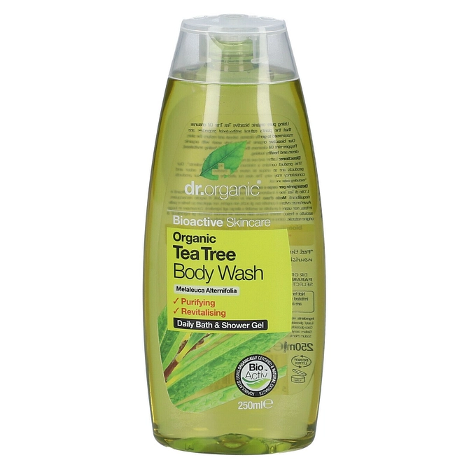 Dr Organic Tea Tree Body Wash Detergente Corpo 250 Ml