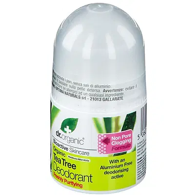 DR ORGANIC TEA TREE DEODORANT DEODORANTE 50 ML DR ORGANIC TEA TREE DEODORANT DEODORANTE 50 ML
