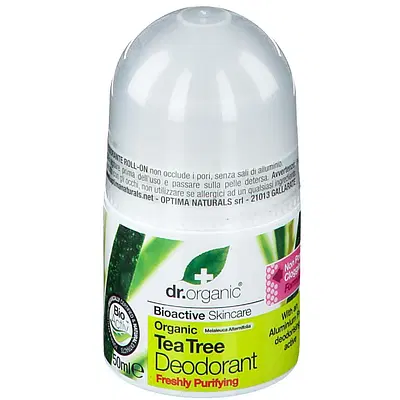 DR ORGANIC TEA TREE DEODORANT DEODORANTE 50 ML DR ORGANIC TEA TREE DEODORANT DEODORANTE 50 ML