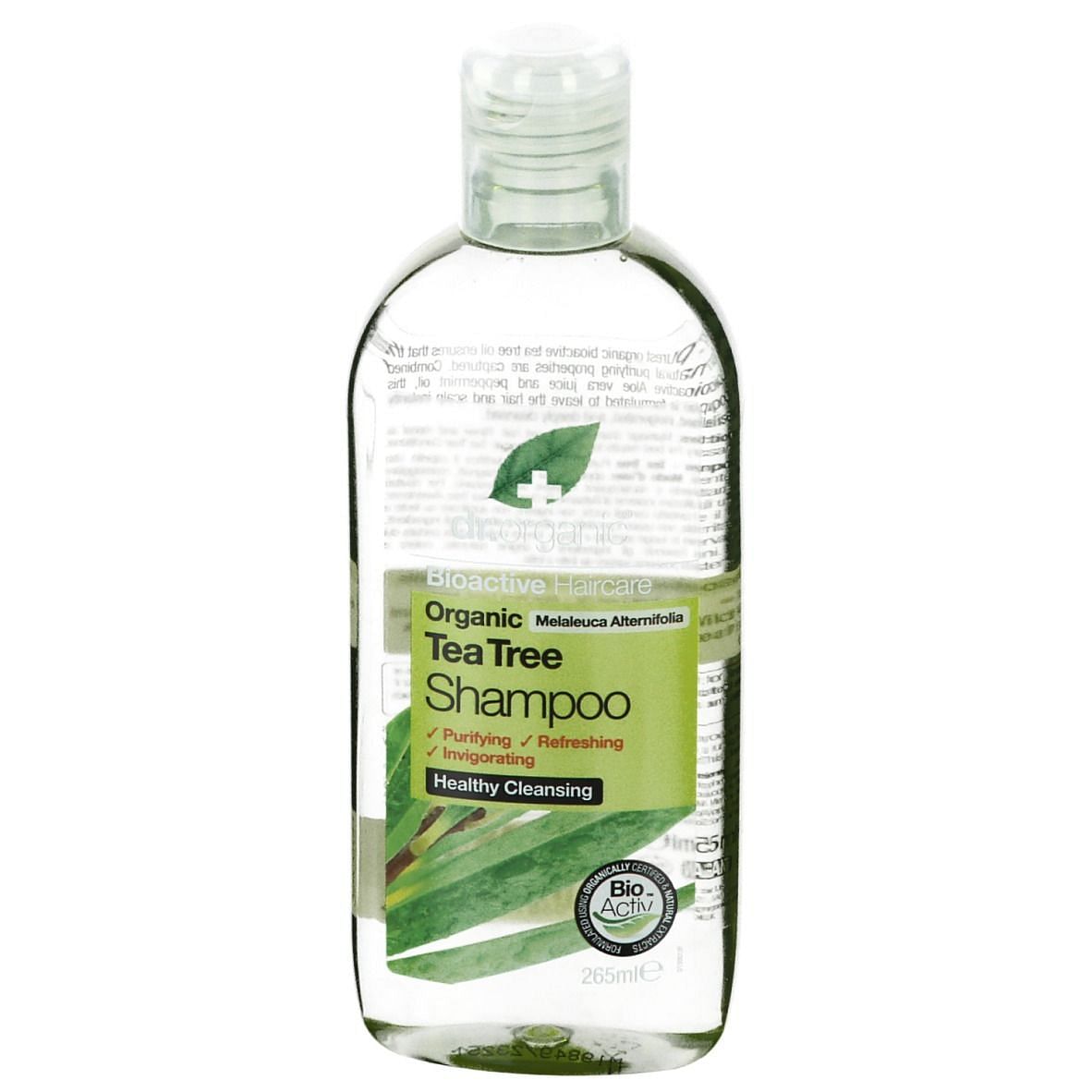 Dr Organic Tea Tree Shampoo 265 Ml