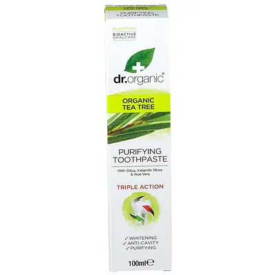 DR ORGANIC TEA TREE TOOTHPASTE DENTIFRICIO 100 ML DR ORGANIC TEA TREE TOOTHPASTE DENTIFRICIO 100 ML
