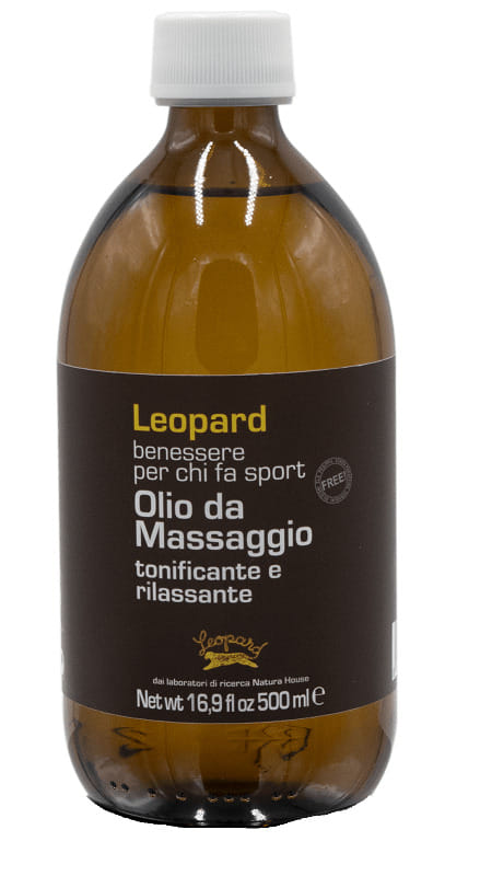 LEOPARD OLIO DA MASSAGGIO PROFESSIONALE 500 ML