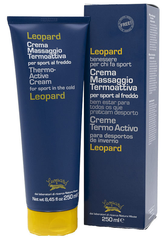 Leopard Crema Massaggio Termoattiva 250 Ml