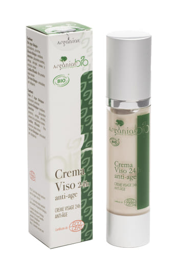 Crema viso 24h Arganiae BIO anti-age con moringa, 50ml