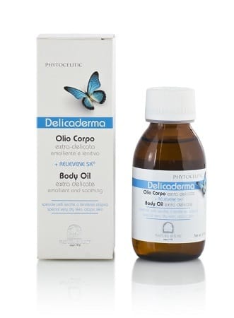 Olio corpo Delicaderma emolliente e lenitivo, 100ml