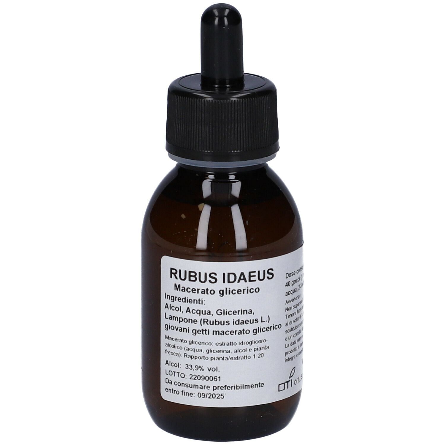 Rubus Idaeus Macerato Glicerico 10% Gocce 100 Ml