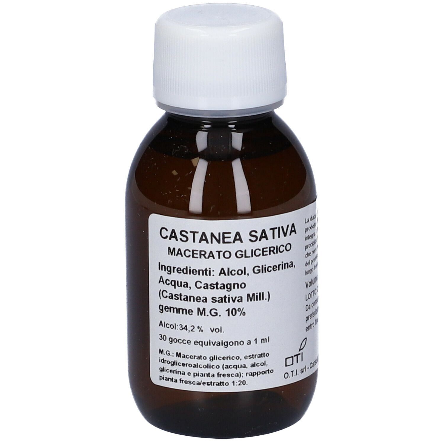 Castanea Sativa Macerato Glicerico 10% Gocce 100 Ml