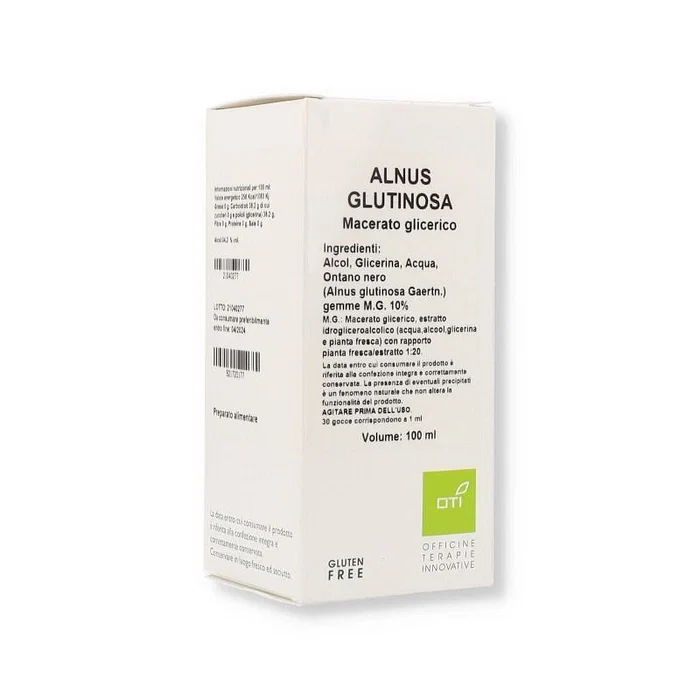 Alnus Glutinosa Macerato Glicerico 10% Gocce 100 Ml