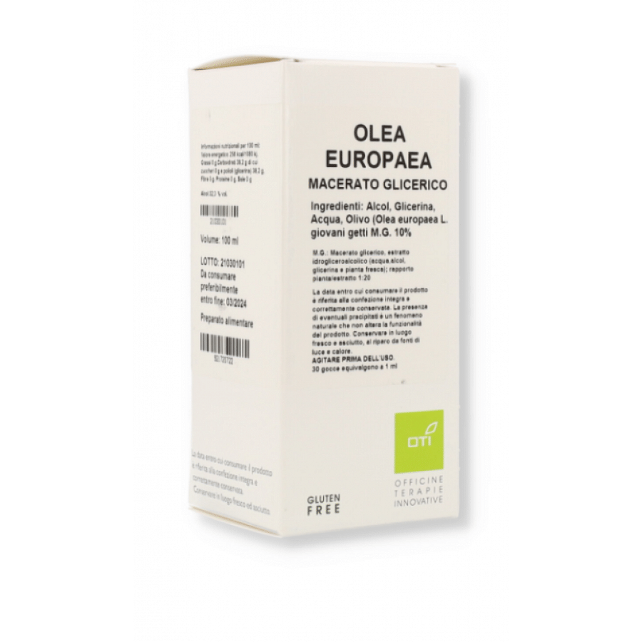 Olea Europaea Macerato Glicerico 10% Gocce 100 Ml