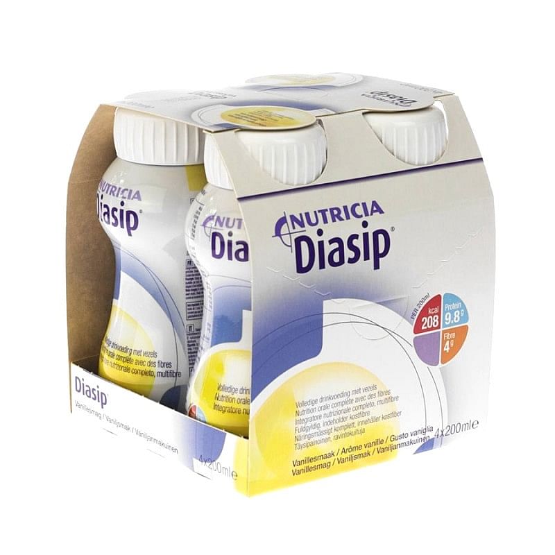 Diasip Vaniglia 200 Ml 4 Pezzi