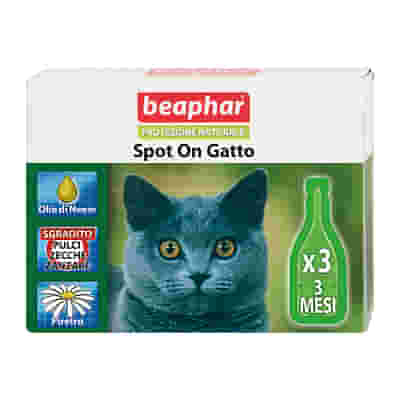 PROTEZIONE NAT SPOT ON GATTO 3 PIPETTE DA 1 ML