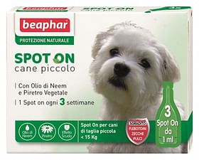 Protezione Nat Spot On Cane Tp 3 Pipette Da 1 Ml