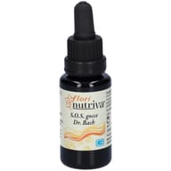 Integratore SOS Gocce Flori Nutriva ai Fiori di Bach 20ml