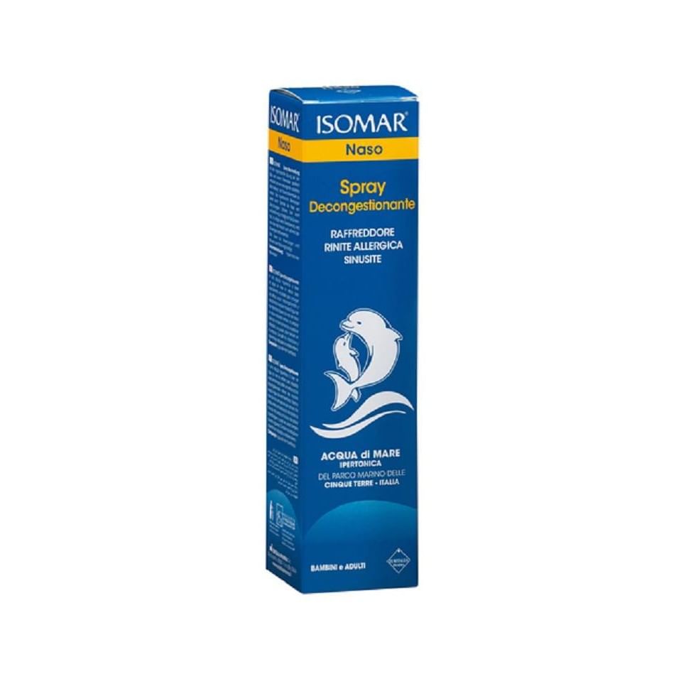 ISOMAR NASO CHIUSO SOLUZIONE ACQUA DI MARE IPERTONICA PER DECONGESTIONE NASO CHIUSO 50 ML