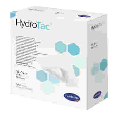 MEDICAZIONE IDROATTIVA HYDROTAC IN SCHIUMA DI POLIURETANO E GEL 10X10CM 3 PEZZI
