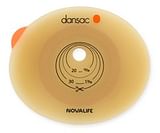 PLACCA PER COLO ILEO ED UROSTOMIA DANSAC NOVALIFE2 36MM RITAGLIABILE 10-28