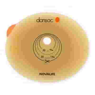 PLACCA PER COLO ILEO ED UROSTOMIA DANSAC NOVALIFE2 43MM RITAGLIABILE 10-35