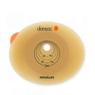 PLACCA PER COLO ILEO ED UROSTOMIA DANSAC NOVALIFE2 55MM RITAGLIABILE 10-47