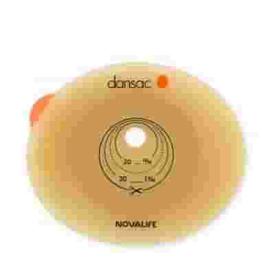 PLACCA PER COLO ILEO ED UROSTOMIA DANSAC NOVALIFE2 55MM RITAGLIABILE 10-47
