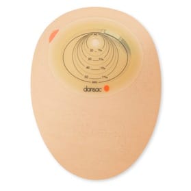 SACCA MONOPEZZO PER COLOSTOMIA DANSAC NOVALIFE1 MIDI CHIUSA OPACA 70MM RITAGLIABILE 30-55